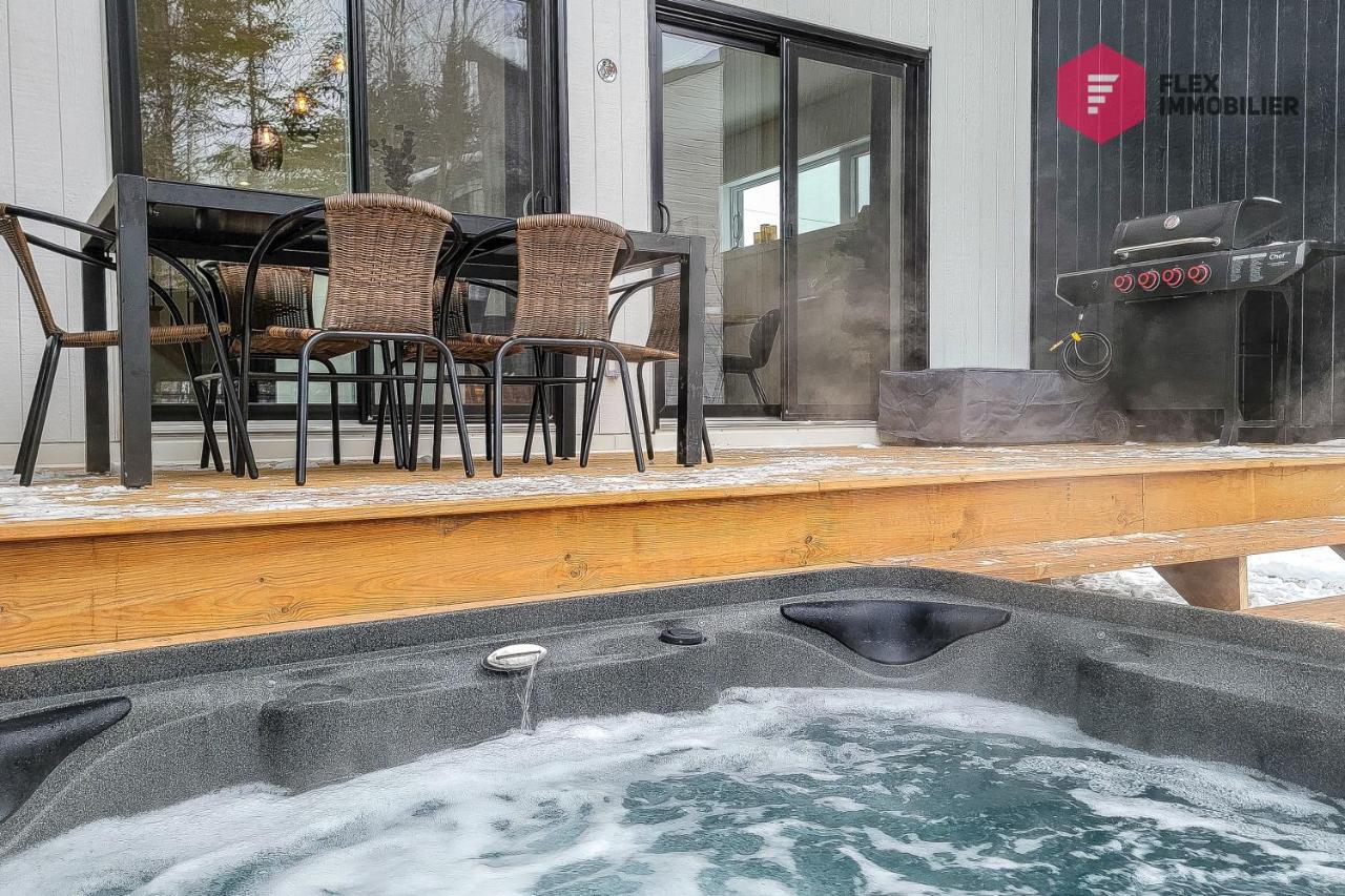 Вилла Le Blanc Bouleau De Portneuf / Private Hot Tub Pont-Rouge Экстерьер фото