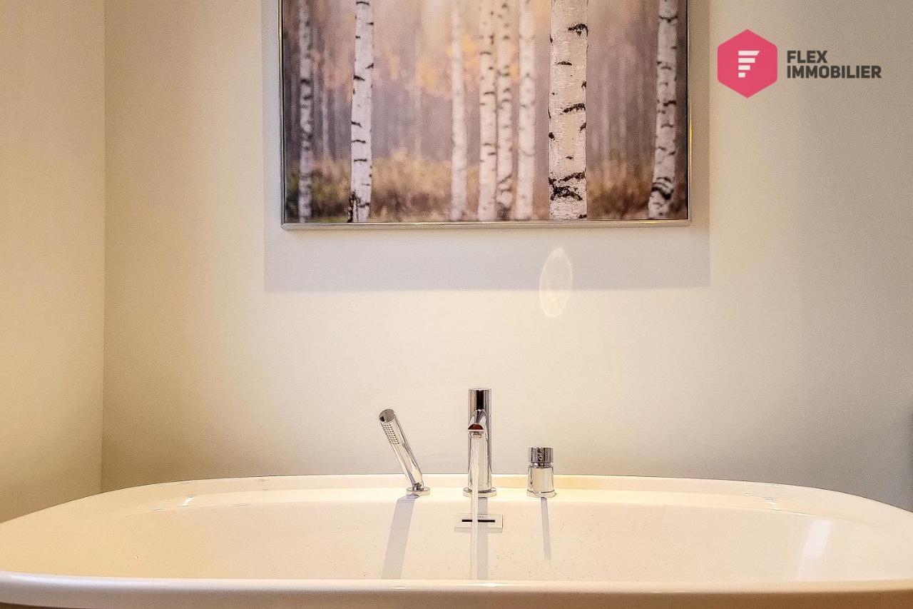 Вилла Le Blanc Bouleau De Portneuf / Private Hot Tub Pont-Rouge Экстерьер фото