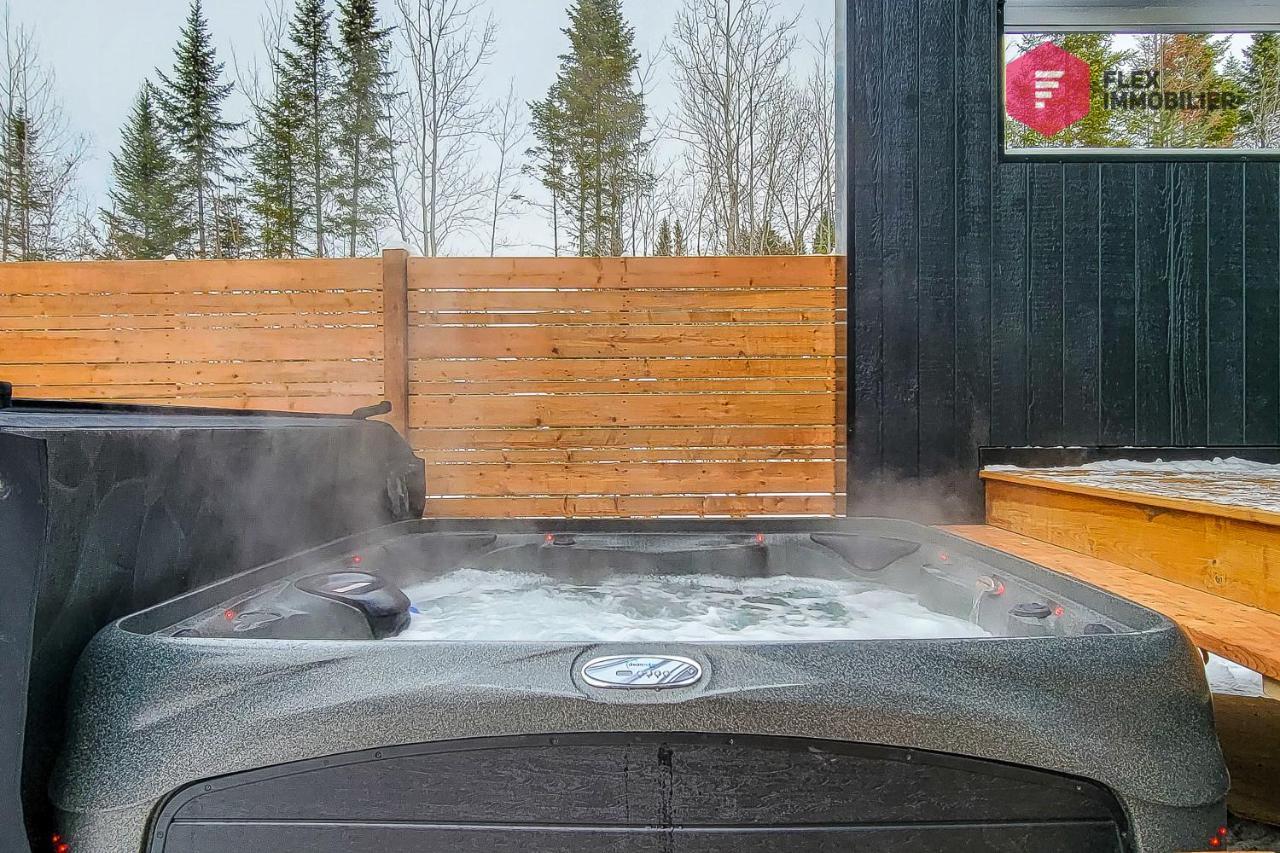 Вилла Le Blanc Bouleau De Portneuf / Private Hot Tub Pont-Rouge Экстерьер фото