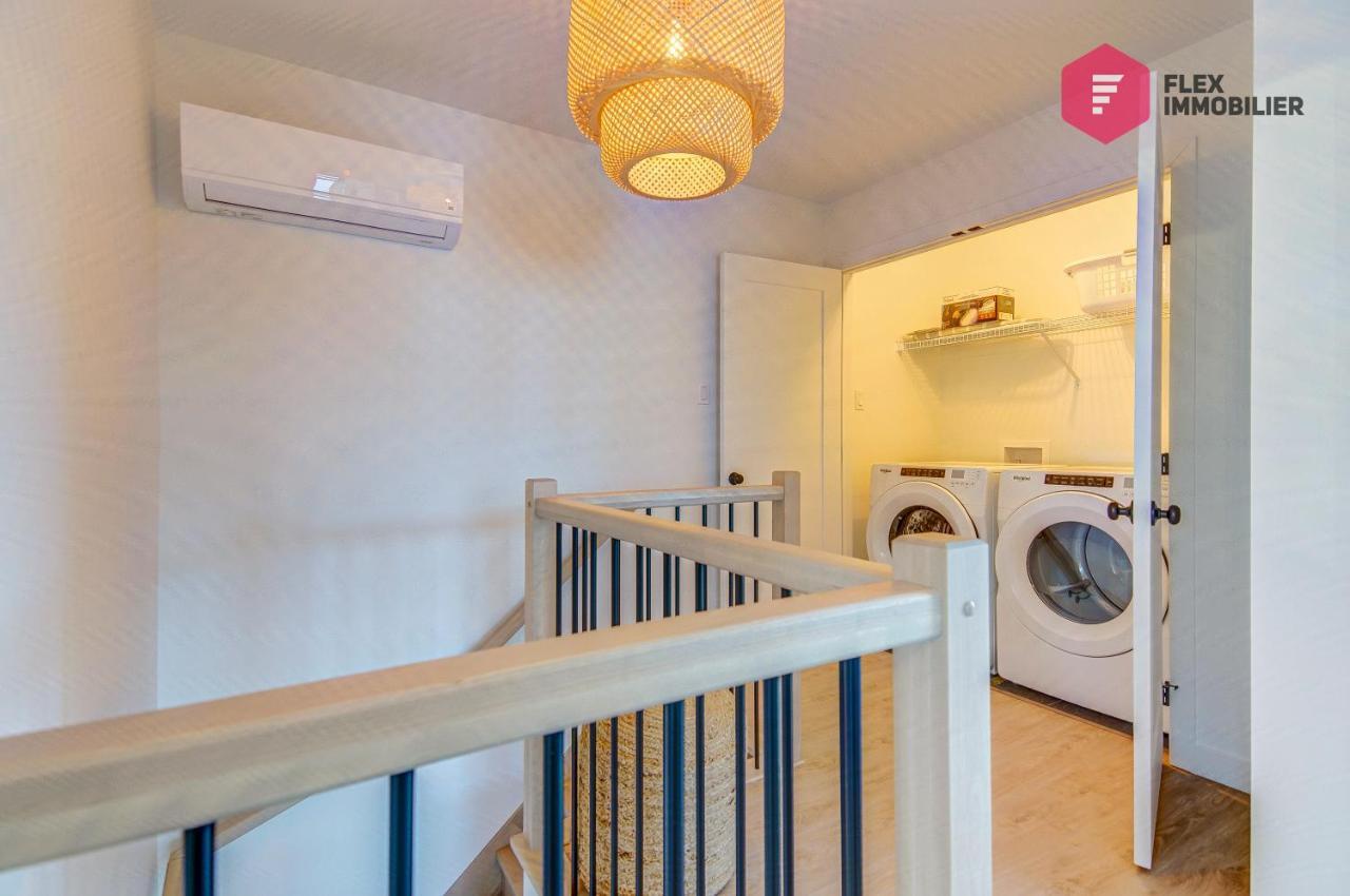 Вилла Le Blanc Bouleau De Portneuf / Private Hot Tub Pont-Rouge Экстерьер фото